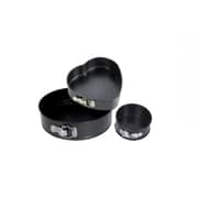 RoyalFord Cake Tins Bakeware Set Black 3pcs