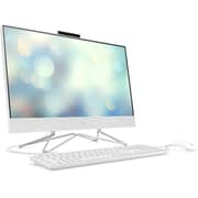 HP 24-df1370 All-in-One Desktop 11th Gen Core i5-1135G7 2.40GHz 8GB 512GB SSD Intel Iris Xe Graphics Windows 11 Home 24inch Snow white