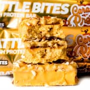 Battle Bites Caramel Pretzel Protein Bar 62g