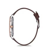 Omax Classic Series Brown Leather Analog Watch For Men HX01C65I Omax Classic Series Brown Leather Analog Watch For Men HX01C65I