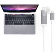 J5Create USB-C To 4K HDMI Cable Aluminium White/Silver