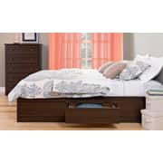 Espresso Full Mate 6-drawer Platform Storage Bed Queen Bed without Mattress Brown Espresso Full Mate 6-drawer Platform Storage Bed Queen Bed without Mattress Brown