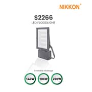 Nikkon Flood Light 185w K10119 Dark Gray Aluminium