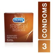 Durex Real Feel Condoms Pack of 3pcs Durex Real Feel Condoms Pack of 3pcs