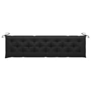 Vidaxl Cushion For Swing Chair Black 200 Cm Fabric Vidaxl Cushion For Swing Chair Black 200 Cm Fabric