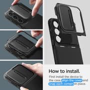 Spigen Optik Armor case for Galaxy s23 PLUS Black