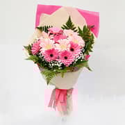 Beautiful Pink Gerbera Bouquet Beautiful Pink Gerbera Bouquet