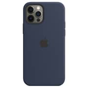 Apple iPhone 12 | 12 Pro Silicone Case with MagSafe - Deep Navy Apple iPhone 12 | 12 Pro Silicone Case with MagSafe - Deep Navy