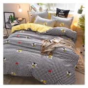 Single Size Bedding Set of 4 Pieces Bee Design