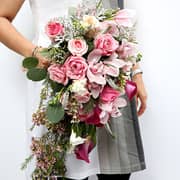 Mixed Roses & Calla Lilies Bouquet