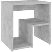 Vidaxl Bed Cabinet Concrete Grey 40x30x40 Cm Engineered Wood