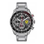 Scuderia Ferrari Speedracer Quartz Silver Stainless Steel Watch For Men 830652