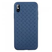 Benks Woven TPU Protective Case For iPhone Xs - Blue Benks Woven TPU Protective Case For iPhone Xs - Blue