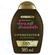 OGX Conditioner Frizz-Defy/Moisture + Shea Soft & Smooth Silicone-Free 385ml
