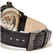 Kenneth Cole 10011931 Automatic Mens Black Leather Gray dial Watch