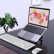 Hoco Aluminium Alloy Folding Laptop Stand Grey