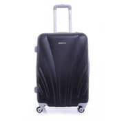 Para John ABS Luggage Travel Trolley With 4 Wheels 3pcs Set Black