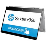 HP Spectre x360 13-W001NE Convertible Touch Laptop - Core i7 2.7GHz 8GB 512GB Shared Win10 13.3inch FHD Silver