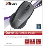 Trust 15862 Carve USB Optical Mouse Black Trust 15862 Carve USB Optical Mouse Black