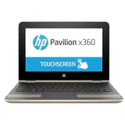 HP Pavilion x360 11-U002NE Convertible Touch Laptop - Celeron 1.6GHz 4GB 500GB Shared Win10 11.6inch HD Gold HP Pavilion x360 11-U002NE Convertible Touch Laptop - Celeron 1.6GHz 4GB 500GB Shared Win10 11.6inch HD Gold