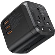 Choetech Travel Adapter Black Choetech Travel Adapter Black