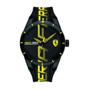 Ferrari 830615 RedRev Quartz Black Silicon Watch Men Ferrari 830615 RedRev Quartz Black Silicon Watch Men