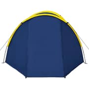 Vidaxl Camping Tent 4 Persons Navy Blue/yellow Vidaxl Camping Tent 4 Persons Navy Blue/yellow