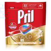 Pril Gold 12 Action Dishwash Tabs 22pcs