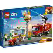 LEGO 60214 Fire at the Burger Restaurant Toy