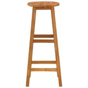 Vidaxl Bar Stools 4 Pcs Solid Acacia Wood Vidaxl Bar Stools 4 Pcs Solid Acacia Wood