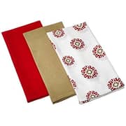 Kay Dee Designs Caf Express Collection Medallion Flour Sack Cotton Towels, 26x26