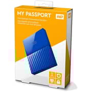 Western Digital WDBYNN0010BBL My Passport Hard Drive 1TB Blue Western Digital WDBYNN0010BBL My Passport Hard Drive 1TB Blue