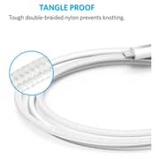 Anker Powerline+ Micro USB Power Cable 3m White For Samsung Phones - ANA8144H21