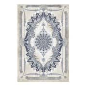 Praga Modern Design Carpet Navy/Light Brown