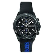 Hugo Boss Vela Black Rubber Men Watch 1513776
