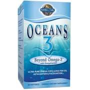 Garden Of Life Oceans 3 Beyond Omega-3 With Omegaxanthin 60 Softgels Garden Of Life Oceans 3 Beyond Omega-3 With Omegaxanthin 60 Softgels