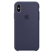 Apple Silicone Case Midnight Blue For iPhone X - MQT32ZM/A Apple Silicone Case Midnight Blue For iPhone X - MQT32ZM/A
