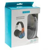 L'avvento (HP247) - Colorful Wired Headphone with Microphone - Blue/Red