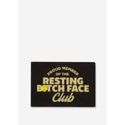 TYPO Quirky Magnets Resting Bitch Face Club! - 136936-503