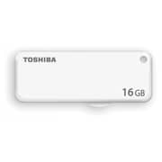 Toshiba Trans Memory USB Flash Drive 16GB White THNU203W0160E4 Toshiba Trans Memory USB Flash Drive 16GB White THNU203W0160E4