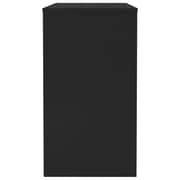 Vidaxl Desk Black 90x40x72 Cm Engineered Wood