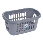 Wham Casa Hipster Laundry Basket Silver 10088