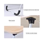 Lavish Wooden Folding Laptop Study Table Bed Sofa Stand Portable Computer Desk 1 Unit Random Color