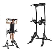 ULTIMAX Heavy Duty Pull up Station, Power Tower, Chin Up Station, Parallel Bar Comprehensive Training Device Home Gym Hanging Station