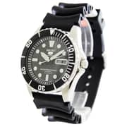 Seiko 5 Sports Automatic Black Dial Black Rubber Men's Watch Seiko 5 Sports Automatic Black Dial Black Rubber Men's Watch