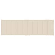 vidaXL Sun Lounger Cushion Cream 186x58x3 cm vidaXL Sun Lounger Cushion Cream 186x58x3 cm
