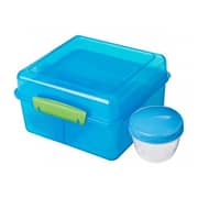 Sistema Lunch Cube Max with Yogurt Pot Lunch Box 2L