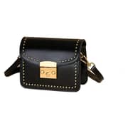 Smaster BOX BLACK 001 Box Leather Hand Bag Small Flexible Smaster BOX BLACK 001 Box Leather Hand Bag Small Flexible