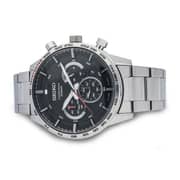 Seiko Chronograph Silver Metal Analog Watch For Men SSB355P1