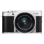 Fujifilm X-A5 Mirrorless Digital Camera Body Silver + XC 15-45mm f/3.5-5.6 OIS Lens Kit